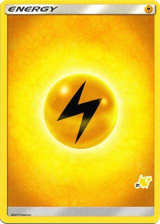 Lightning Energy (Pikachu Stamp