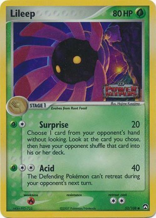 Lileep (52/108) (Stamped) [EX: Power Keepers] - POKÉ JEUX