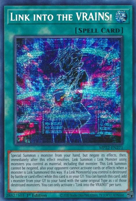 Link into the VRAINS! [MP22-EN271] Prismatic Secret Rare - POKÉ JEUX