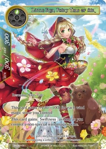 Little Red, Fairy Tale of Air (VIN003-051) [Vingolf 3: Ruler All Stars] - POKÉ JEUX