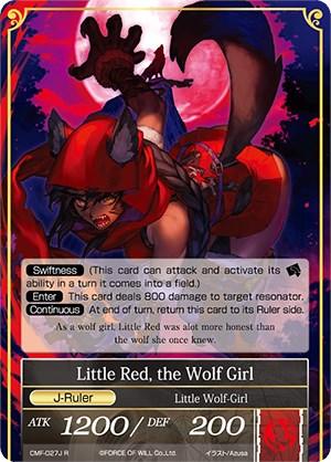 Little Red Riding Hood // Little Red, the Wolf Girl (CMF-027/J) [Crimson Moon's Fairy Tale] - POKÉ JEUX