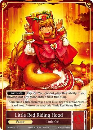 Little Red Riding Hood // Little Red, the Wolf Girl (CMF-027/J) [Crimson Moon's Fairy Tale] - POKÉ JEUX