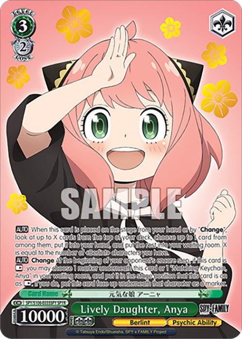 Lively Daughter, Anya (SPY/S106-E035SPY SPYR) [SPY x FAMILY] - POKÉ JEUX