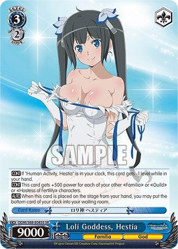 Loli Goddess, Hestia (DDM/S88-E083S SR) [Is it Wrong to Try to Pick Up Girls in a Dungeon?] - POKÉ JEUX