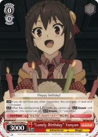 "Lonely Birthday" Yunyun (KS/W55-E060 U) [KonoSuba 2] - POKÉ JEUX