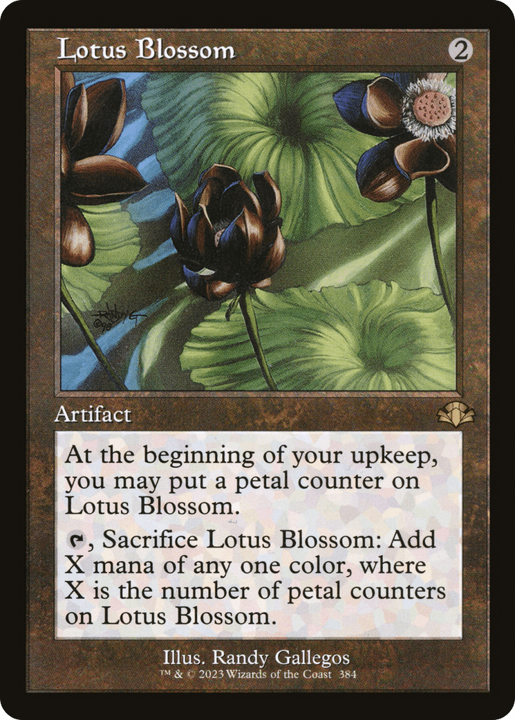 Lotus Blossom (Retro) [Dominaria Remastered] - POKÉ JEUX