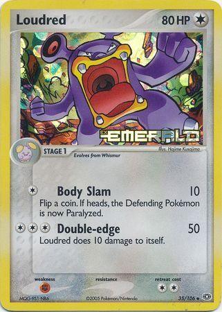 Loudred (35/106) (Stamped) [EX: Emerald] - POKÉ JEUX