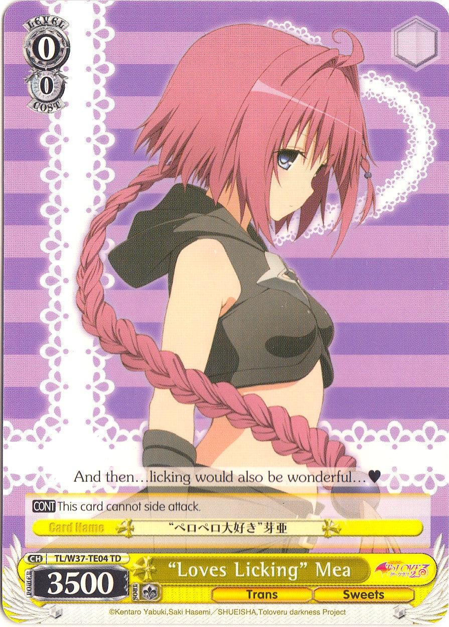 "Loves Licking" Mea (TL/W37-TE04 TD) [To Loveru Darkness 2nd] - POKÉ JEUX