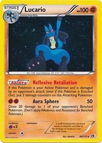 Lucario (80/113) (Cosmos Holo) [Black & White: Legendary Treasures] - POKÉ JEUX