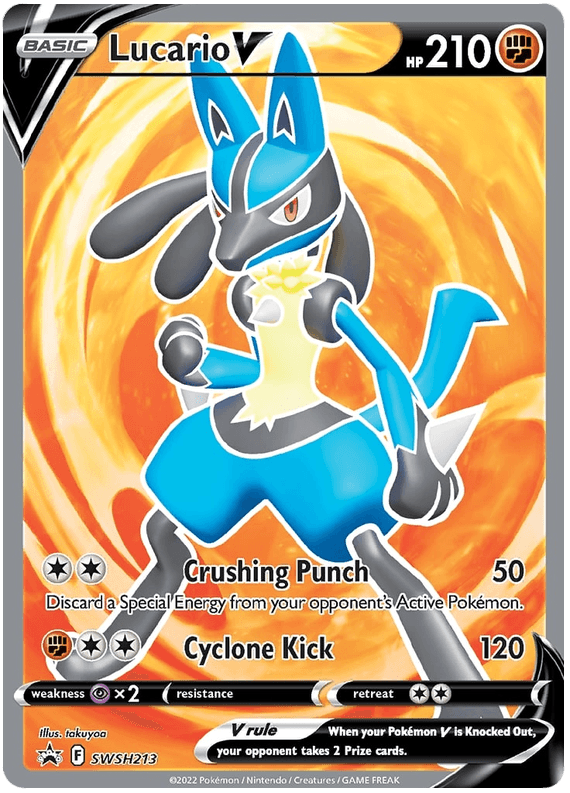 Lucario V (SWSH213) [Sword & Shield: Black Star Promos] - POKÉ JEUX