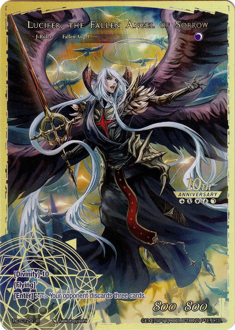 Lucifer // Lucifer, Fallen Angel of Sorrow (RCS-129 JR) [10th Anniversary: Ruler Collection Set] - POKÉ JEUX