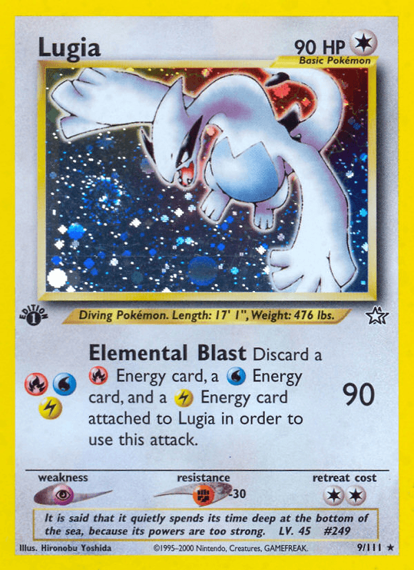 Lugia (9/111) [Neo Genesis 1st Edition] - POKÉ JEUX