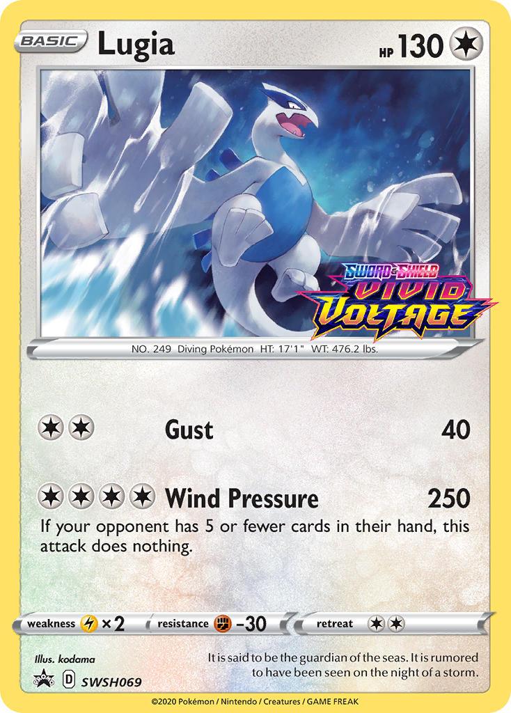 Lugia (SWSH069) (Prerelease Promo) [Sword & Shield: Black Star Promos] - POKÉ JEUX