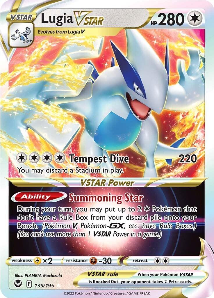 Lugia VSTAR (139/195) [Sword & Shield: Silver Tempest] - POKÉ JEUX