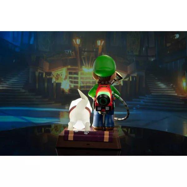 Luigi’s Mansion 3: Light-up Luigi and Polterpup Statue 9" COLL ED - POKÉ JEUX - 761568005684 - 761568005684