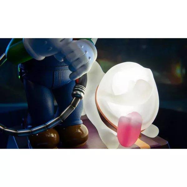 Luigi’s Mansion 3: Light-up Luigi and Polterpup Statue 9" COLL ED - POKÉ JEUX - 761568005684 - 761568005684