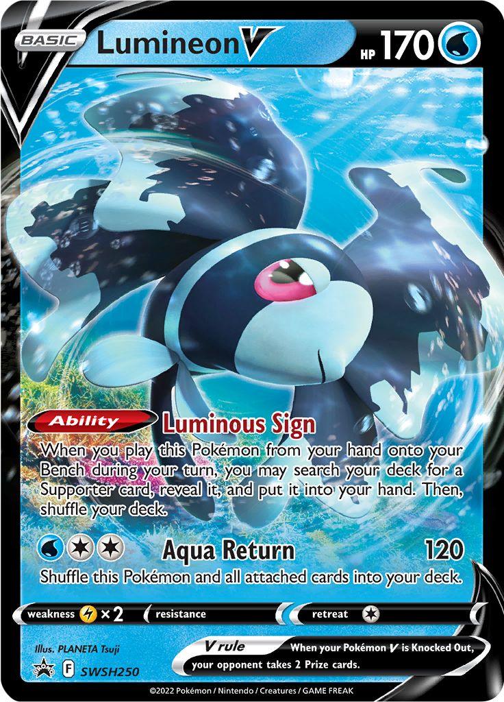 Lumineon V (SWSH250) [Sword & Shield: Black Star Promos] - POKÉ JEUX