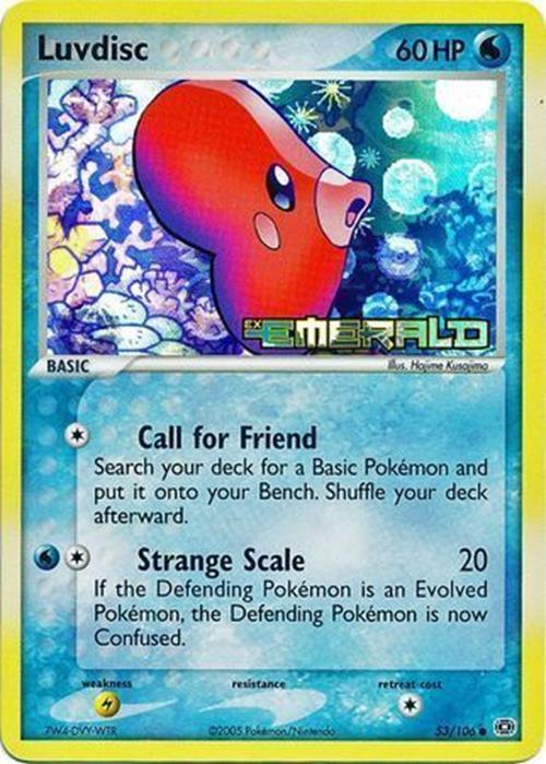 Luvdisc (53/106) (Stamped) [EX: Emerald] - POKÉ JEUX