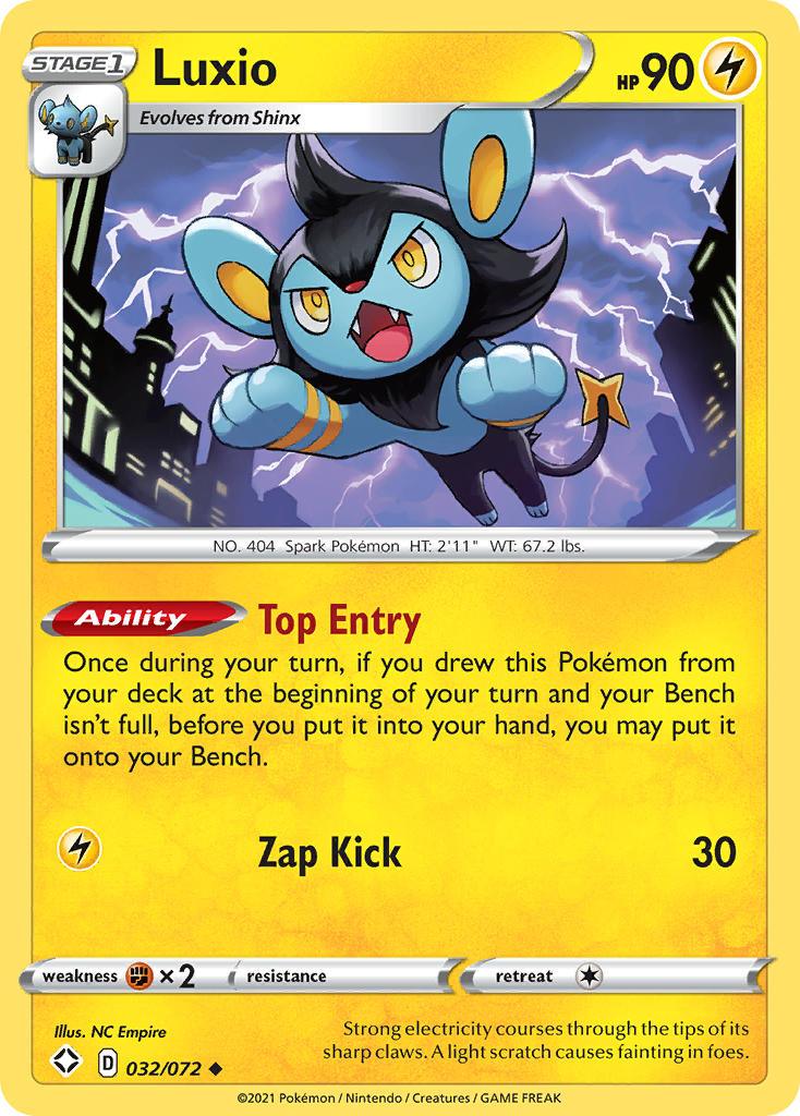 Luxio (032/072) [Sword & Shield: Shining Fates] - POKÉ JEUX