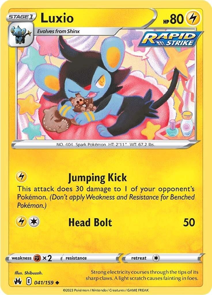 Luxio (041/159) (41) [Sword & Shield: Crown Zenith] - POKÉ JEUX