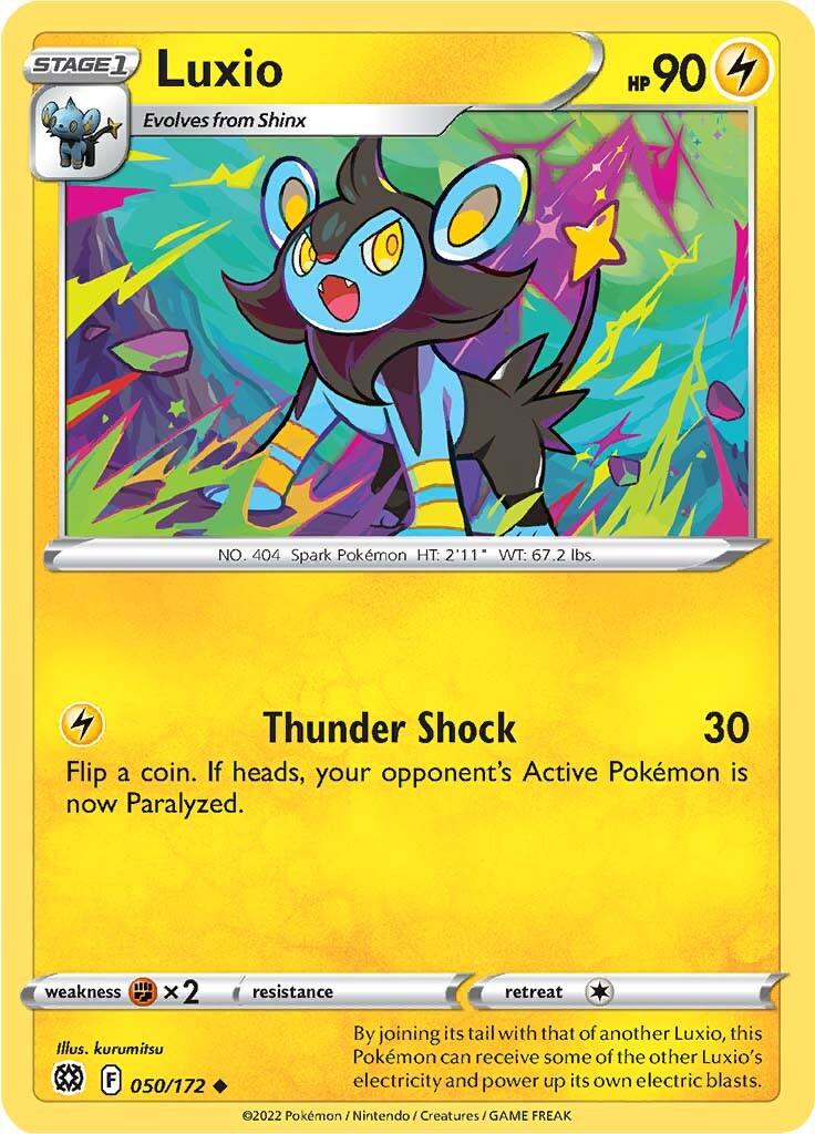 Luxio (050/172) [Sword & Shield: Brilliant Stars] - POKÉ JEUX