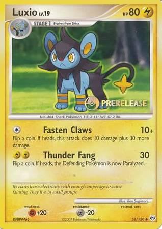 Luxio (52/130) (Prerelease Promo) [Nintendo: Black Star Promos] - POKÉ JEUX