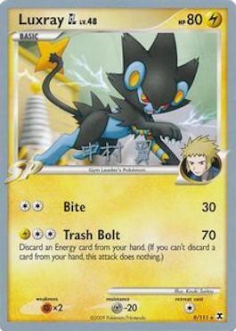 Luxray GL LV.48 (9/111) (Crowned Tiger - Tsubasa Nakamura) [World Championships 2009] - POKÉ JEUX