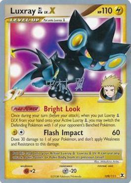 Luxray GL LV.X (109/111) (Crowned Tiger - Tsubasa Nakamura) [World Championships 2009] - POKÉ JEUX