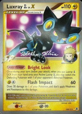 Luxray GL LV.X (109/111) (Luxdrill - Stephen Silvestro) [World Championships 2009] - POKÉ JEUX