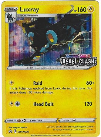 Luxray (SWSH023) (Prerelease Promo) [Sword & Shield: Black Star Promos] - POKÉ JEUX