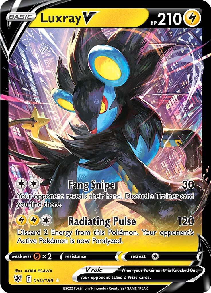 Luxray V (050/189) [Sword & Shield: Astral Radiance] - POKÉ JEUX