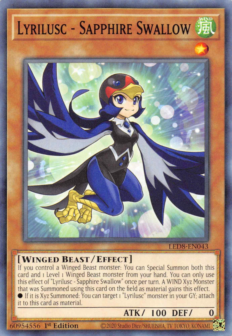 Lyrilusc - Sapphire Swallow [LED8-EN043] Common - POKÉ JEUX