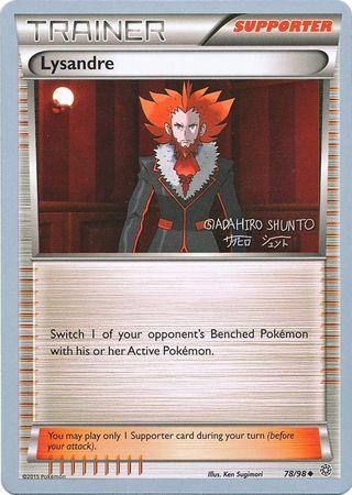 Lysandre (78/98) (Black Dragon - Shuntu Sadahiro) [World Championships 2016] - POKÉ JEUX