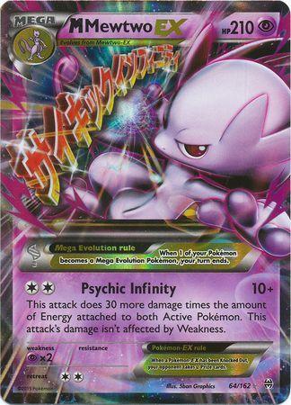 M Mewtwo EX (64/162) (Jumbo Card) [XY: BREAKthrough] - POKÉ JEUX