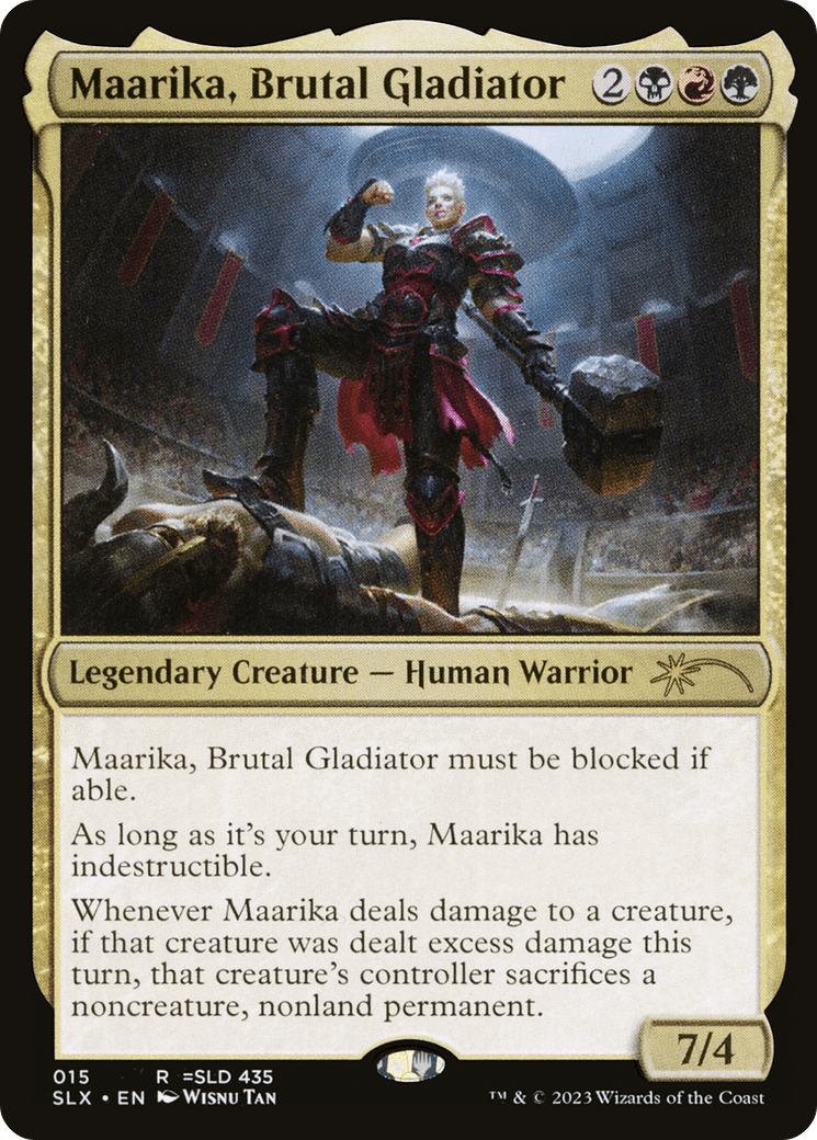 Maarika, Brutal Gladiator [Secret Lair: Universes Within] - POKÉ JEUX