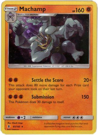 Machamp (65/145) (Cosmos Holo) [Sun & Moon: Guardians Rising] - POKÉ JEUX