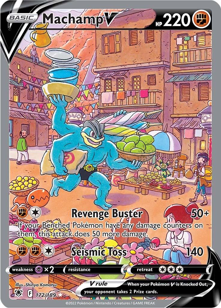 Machamp V (172/189) [Sword & Shield: Astral Radiance] - POKÉ JEUX