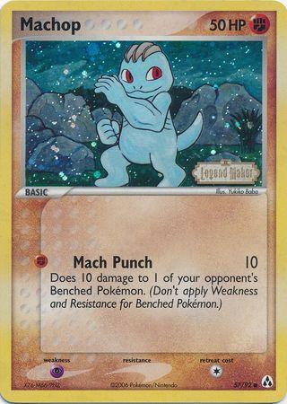 Machop (57/92) (Stamped) [EX: Legend Maker] - POKÉ JEUX