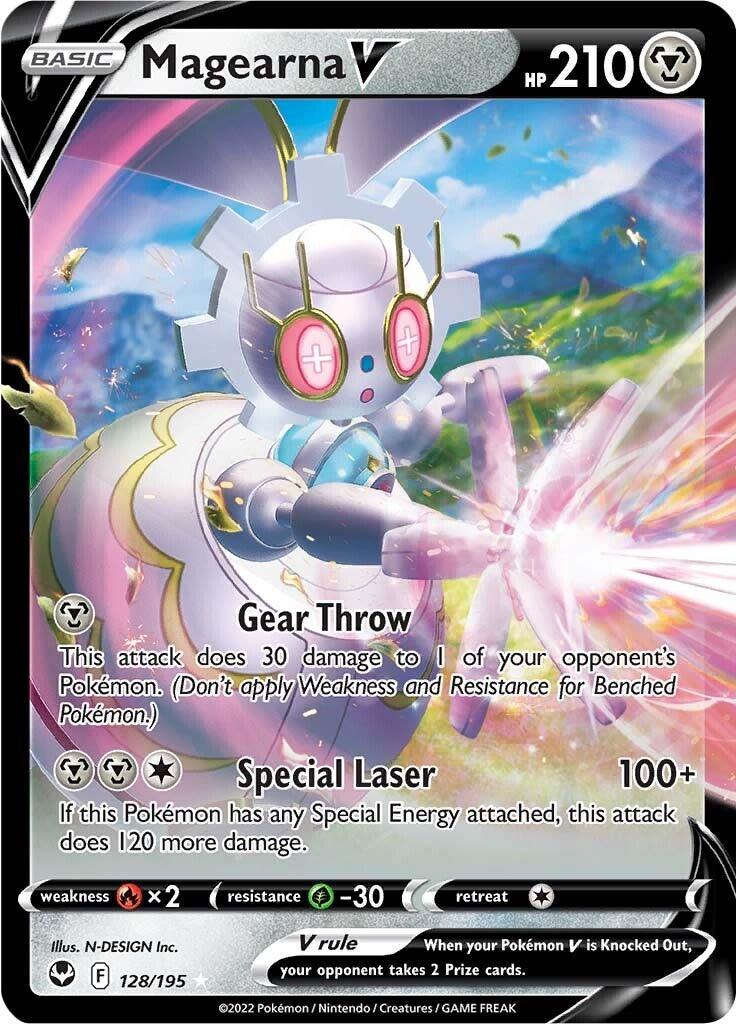 Magearna V (128/195) [Sword & Shield: Silver Tempest] - POKÉ JEUX