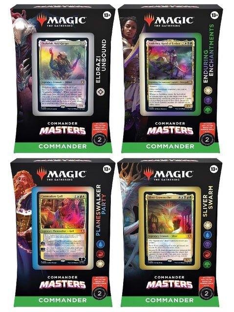 Magic: The Gathering - Commander Masters Commander Decks (Set of 4) - POKÉ JEUX