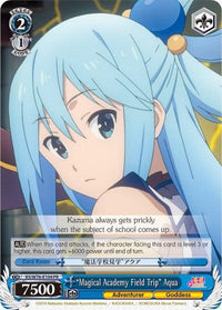 "Magical Academy Field Trip" Aqua (KS/W76-E104 PR) [KonoSuba The Movie: Legend of Crimson] - POKÉ JEUX