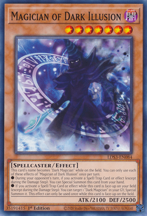 Magician of Dark Illusion [LDS3-EN084] Common - POKÉ JEUX