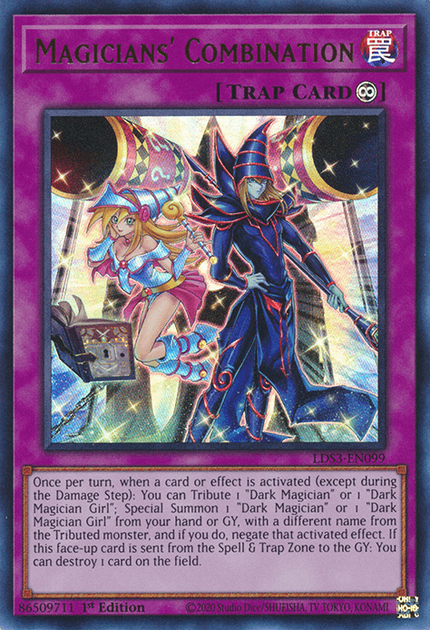 Magicians' Combination [LDS3-EN099] Ultra Rare - POKÉ JEUX