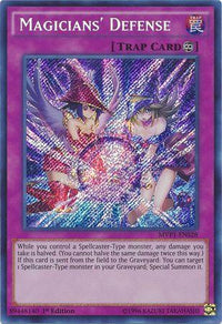 Magicians' Defense [MVP1-ENS28] Secret Rare - POKÉ JEUX