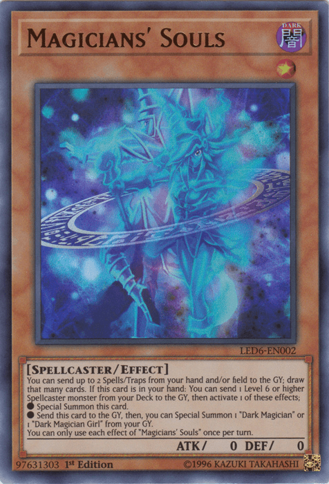 Magicians' Souls [LED6-EN002] Ultra Rare - POKÉ JEUX