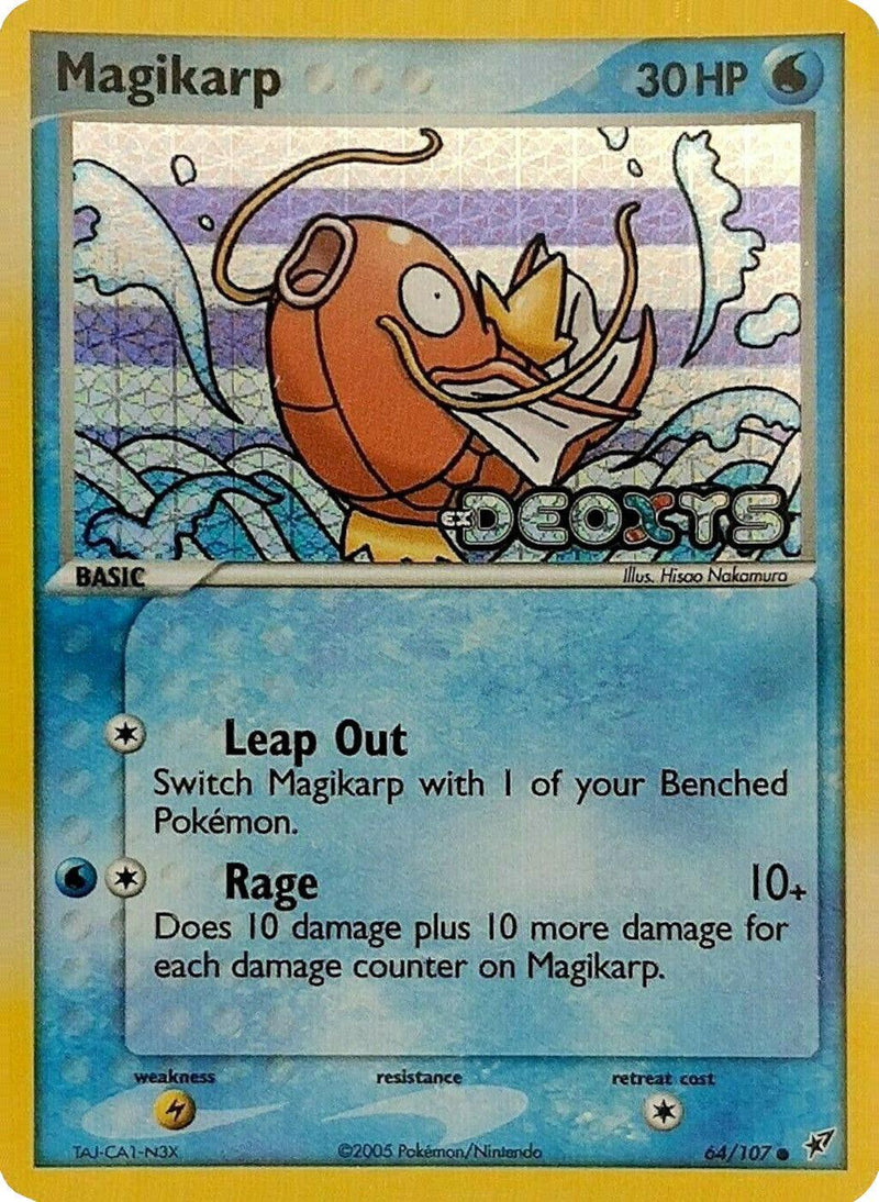 Magikarp (64/107) (Stamped) [EX: Deoxys] - POKÉ JEUX