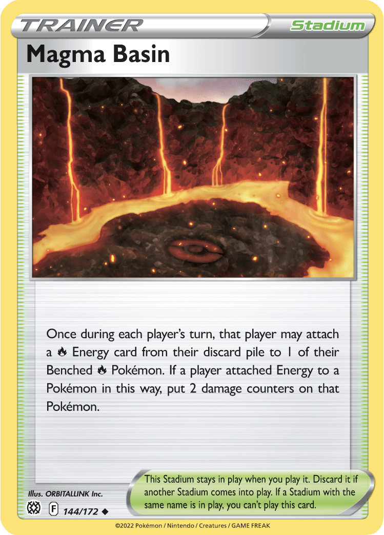 Magma Basin (144/172) [Sword & Shield: Brilliant Stars] - POKÉ JEUX