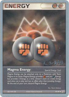 Magma Energy (87/95) (Magma Spirit - Tsuguyoshi Yamato) [World Championships 2004] - POKÉ JEUX