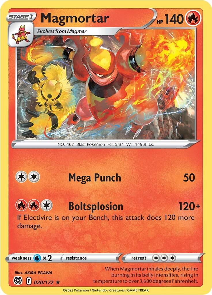 Magmortar (020/172) [Sword & Shield: Brilliant Stars] - POKÉ JEUX