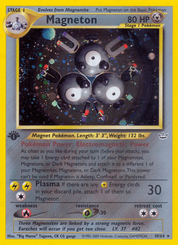 Magneton (10/64) [Neo Revelation 1st Edition] - POKÉ JEUX